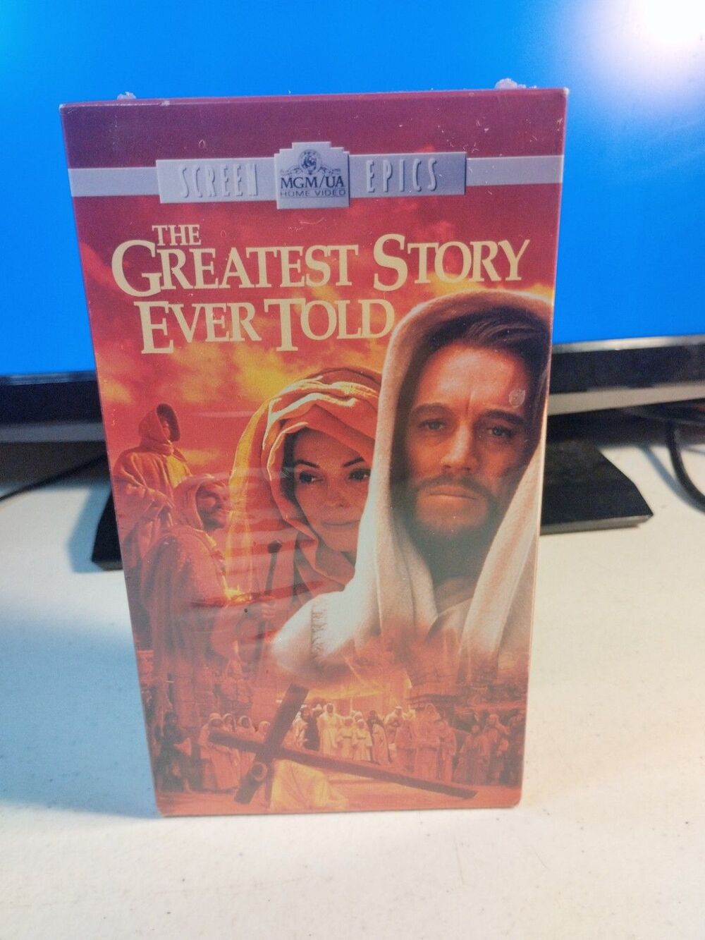 The Greatest Story Ever Told 2 Tape VHS Set Vintage 1996 - New & Factory Sealed